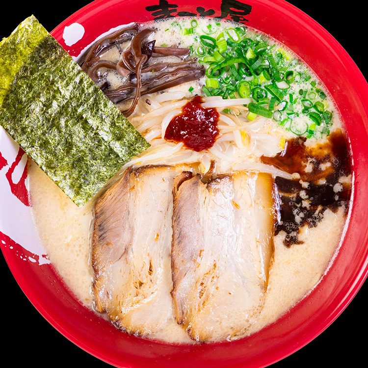 Beef Bone White Broth Ramen (牛白湯ラーメン / 牛じゃんらーめん) at Ramen Makotoya Fukushima Honten