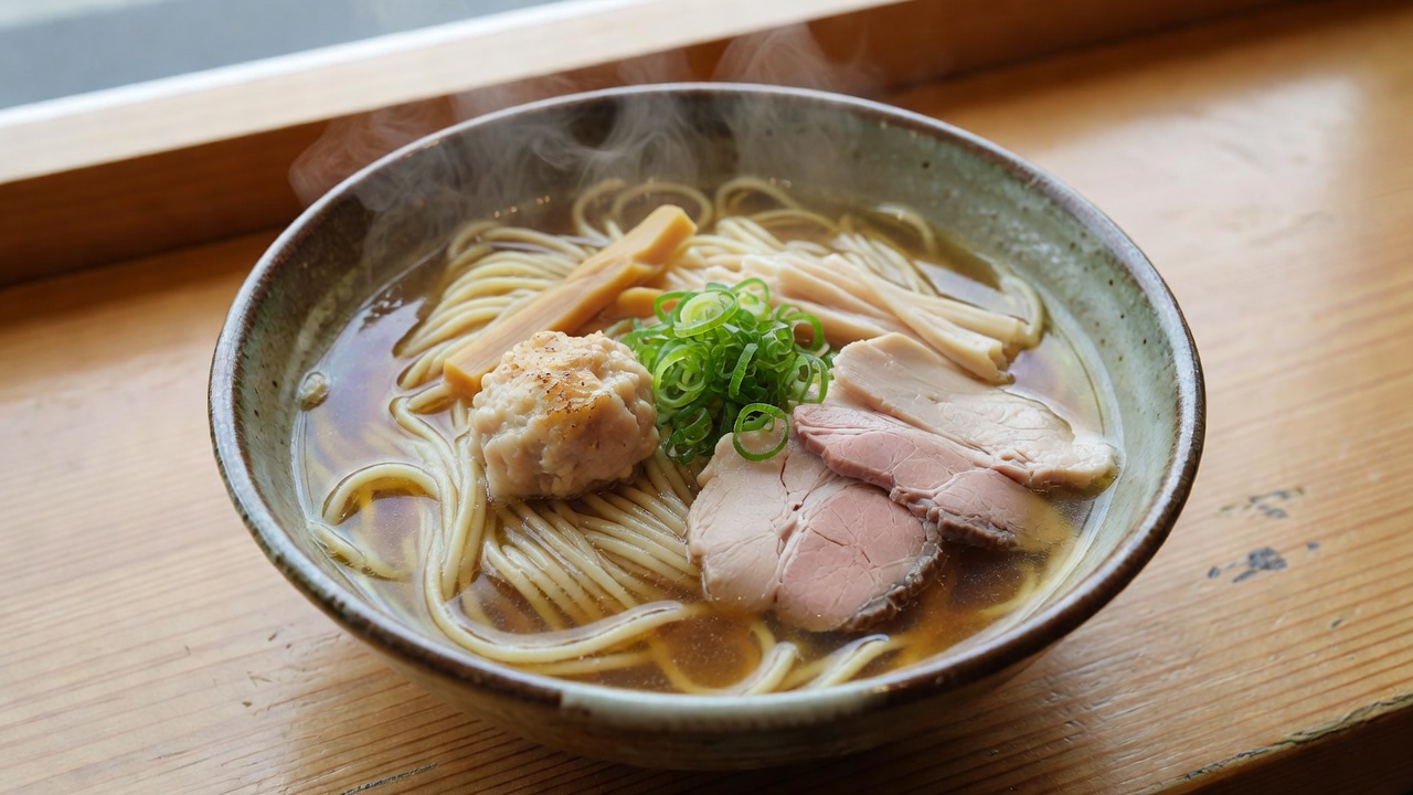 特製 鶏の醤油らー麺 (Triple chicken chintan with Nagoya Cochin, Hinai-jidori, chicken breast & thigh chashu, and chicken tsukune, Tabelog Hyakumeiten) at Ramen Torikku 特製 鶏の醤油らー麺 (Triple chicken chintan with Nagoya Cochin, Hinai-jidori, chicken breast & thigh chashu, and chicken tsukune, Tabelog Hyakumeiten) at Ramen Torikku