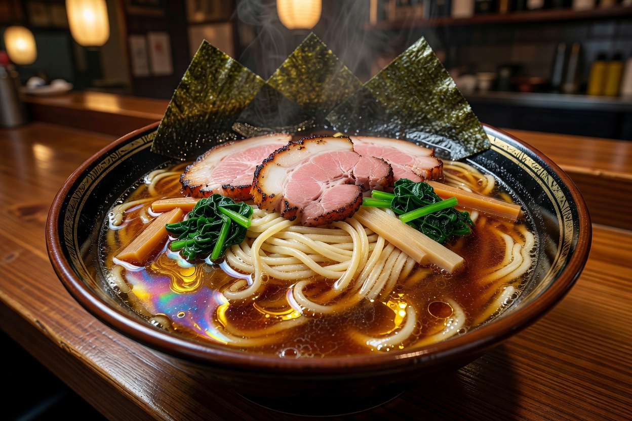 Ramen (ラーメン) / Chashumen (チャーシューメン) at Kashiwa Oudouya Honten Ramen (ラーメン) / Chashumen (チャーシューメン) at Kashiwa Oudouya Honten