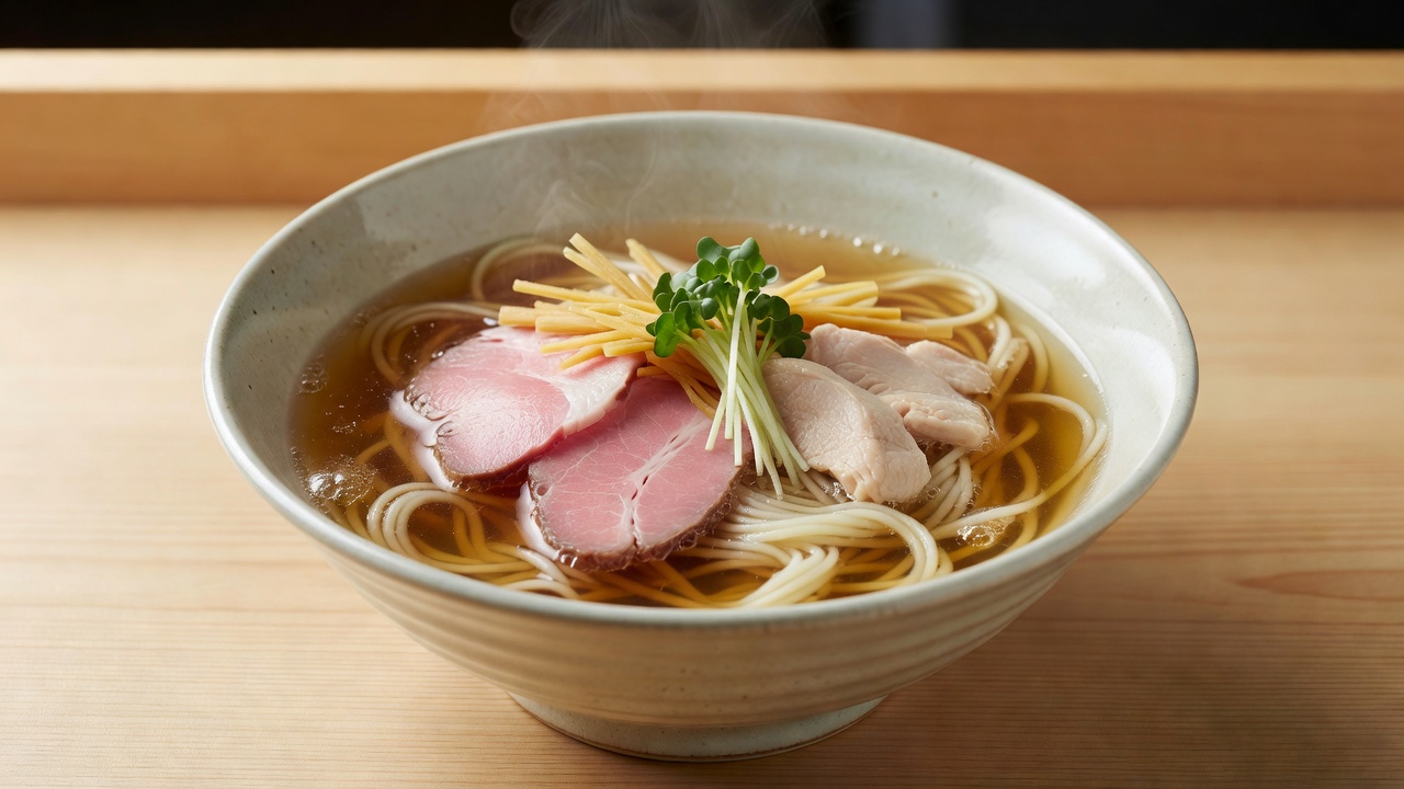 Tokusei Shoyu Ramen (特製醤油らぁめん) & Tokusei Shio Ramen at Men Yohaku Tokusei Shoyu Ramen (特製醤油らぁめん) & Tokusei Shio Ramen at Men Yohaku