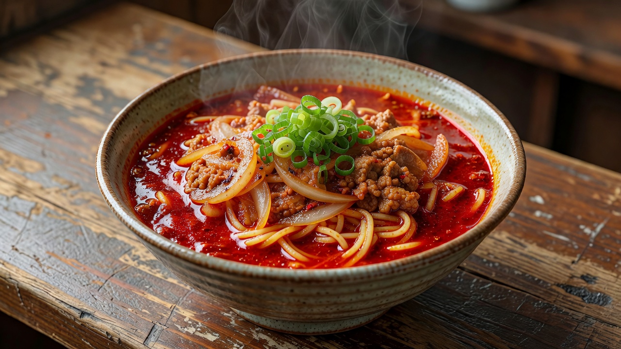 Tantanmen (担担麺) / Shirunashi Tantanmen (つゆ無し担担麺) at Shisen Tantanmen Aun Yushima Honten Tantanmen (担担麺) / Shirunashi Tantanmen (つゆ無し担担麺) at Shisen Tantanmen Aun Yushima Honten