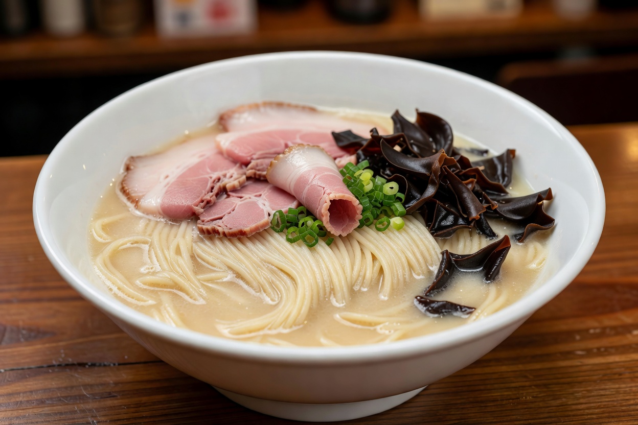 Ganso Yaki Ramen (元祖焼きラーメン with Worcestershire & Tonkotsu Tare) at Kokinchan