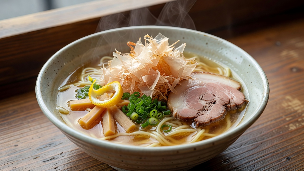 Negi Ramen Shio (ネギラーメン 塩) & Classic Shio Ramen at Saien Negi Ramen Shio (ネギラーメン 塩) & Classic Shio Ramen at Saien