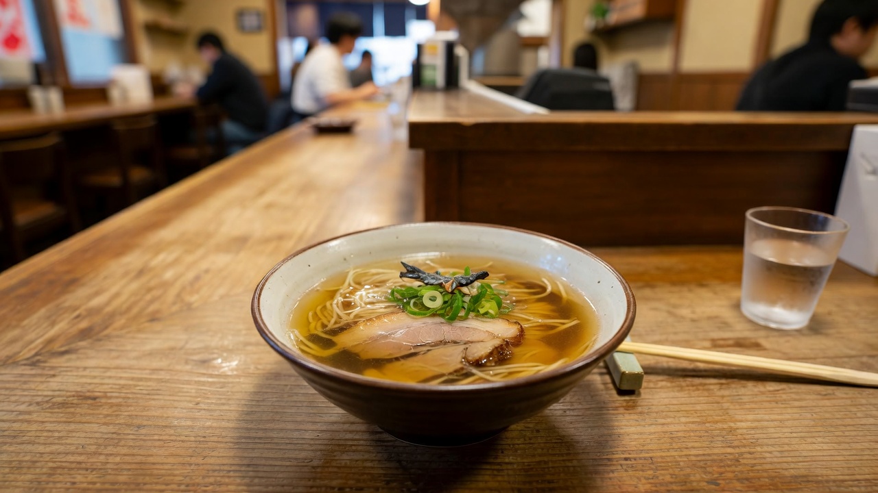 Shoyu at Onomichi Ramen Ichcho Shoyu at Onomichi Ramen Ichcho